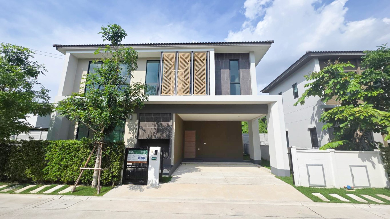 ธนาพาร์คพรีเว่ นครอินทร์ ปิ่นเกล้า บ้านเดี่ยวพร้อมอยู่ แปลง10C